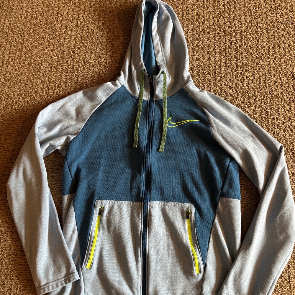 Nike zip-up fleece Jacket Men's Small